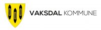 Vaksdal logo farge u slogan